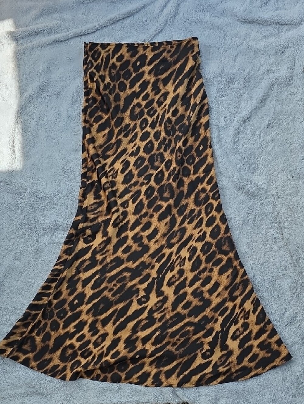 Commense Slim Leopard Print Maxi Skirt Small - Picture 9 of 9